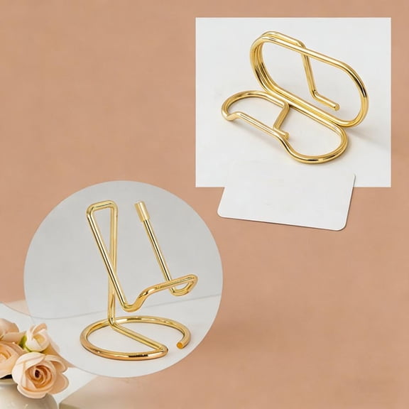 Phone Holder and Business Card Holder START MAKERS Phone Stand for Desk Metal Office Desk Accessories for Gift Desk Accessories for Women