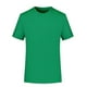 thumbnail image 1 of pstuiky camisetas para hombre, Blusa deportiva informal de color liso con cuello redondo y manga corta elástica para hombre camisas casuales para hombre l, 1 of 6