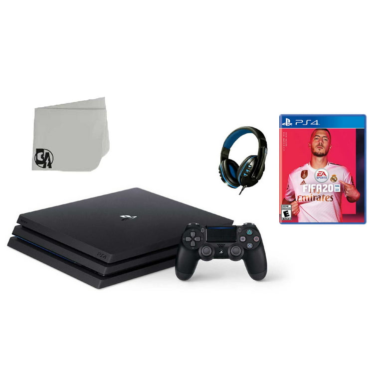 Morse kode picnic tirsdag Sony PlayStation 4 PRO 1TB Gaming Console Black with FIFA-20 BOLT AXTION  Bundle Like New - Walmart.com