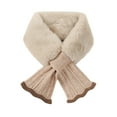 thumbnail image 2 of Horkkom Neck Gaiters for Men Winter Color Block Scarf With Warmth And Protection Thick Scarves, 2 of 4