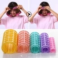 thumbnail image 5 of Trianu 12 Pieces Hair Roller, Small Size Plastic Hair Rollers Hair Curlers with Steel Pintail Comb for Short Hair Long Hair Hairdressing Styling Tools (0.78 x 2.67 inch, Random Color), 5 of 7
