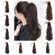 thumbnail image 2 of False Long Curly Ponytail Wig Hair Accessories Synthetic Wavy Pony Tail Hairpiece Hair Extension Natural Claw Clip Ponytail Women, 2 of 5