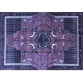 thumbnail image 1 of Ahgly Company Indoor Rectangle Persian Blue Traditional Area Rugs, 3' x 5', 1 of 4