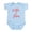 Sky Blue, variant on CafePress - Coffee And Jesus Baby Light Bodysuit - Baby Light Bodysuit, Size Newborn - 24 Months