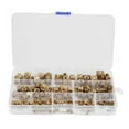 thumbnail image 2 of Justharion 210x Gold Easy To Install Threaded Knurled Steel Head Nutserts For Effortless Assembly Rivet Nut, 2 of 6