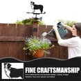 thumbnail image 4 of Wind Vane Weathervane Ornament Retro Metal Weather Vane Wind Measuring Tool for Yard, 4 of 8