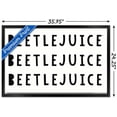 thumbnail image 3 of Beetlejuice - Phrase Wall Poster, 22.375" x 34", Framed, 3 of 3