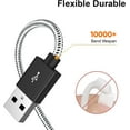 thumbnail image 2 of 6ft USB Cable for Samsung Galaxy Z Fold5/Fold4/Fold3 5G/Fold2 - Type-C Charger Cord Power Wire USB-C Long for Galaxy Z Fold5/Fold4/Fold3 5G/Fold2, 2 of 6