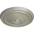 thumbnail image 3 of Ekena Millwork 12"OD x 1 3/4"P Reece Ceiling Medallion (Fits Canopies up to 2 3/8"), Hand-Painted Flash Gold, 3 of 6