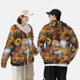 thumbnail image 6 of Sigee Welcom Fall Print UPF50+ Men's Sun Protection Hoodie Shirt SPF UV Shirt Long Sleeve Fishing Outdoor Lightweight, S-3XL, 6 of 9