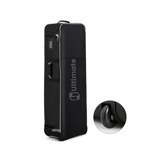 Canddidliike Soft-Sided Golf Travel Bag with Wheels, Golf Travel Bag with 3 Handles, Golf Bags for Men & Women, Black