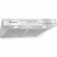 thumbnail image 1 of Campana extractora purificadora Gutstark Home Acero Inox 50x44.5x12 cm 200 A 300 m3/h, 1 of 9