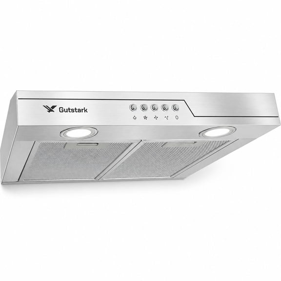 Campana extractora purificadora Gutstark Home Acero Inox 50x44.5x12 cm 200 A 300 m3/h