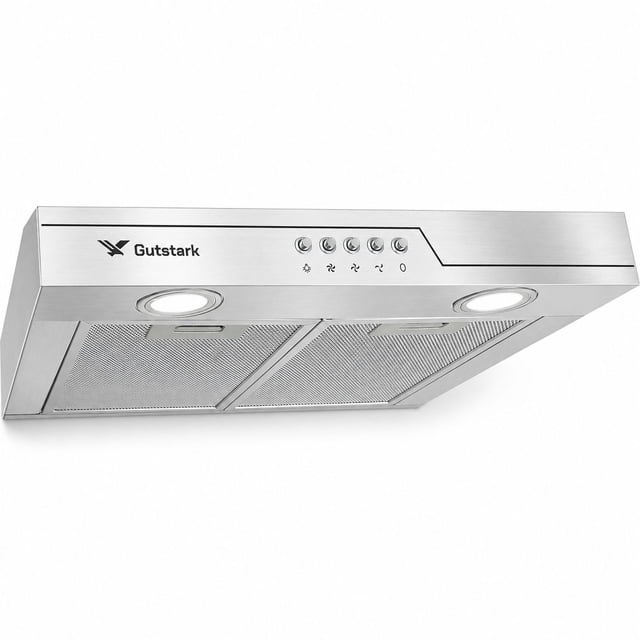 Campana extractora purificadora Gutstark Home Acero Inox 50x44.5x12 cm 200 A 300 m3/h