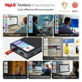thumbnail image 5 of MeLE Intel N100 Mini PC Stick PCG02 Pro 8GB 256GB Windows 11 Pro 4K Fanless Mini Desktop Computer, 5 of 9