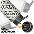 thumbnail image 5 of Leopard Print Insulated Stainless Steel Water Bottle with Straw & Cleaning Brush – 18 Oz | Leakproof, BPA-Free, 304 Stainless Steel, Wide Mouth, Travel Mug for Car, Gym, Office, 5 of 5