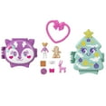 thumbnail image 5 of Polly Pocket Holiday Connects Bundle, Stackable Compact Playset with Micro Doll Accessories, & Pet, Mini Toys, Travel Toys, 5 of 6