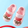 thumbnail image 5 of KAQ Kids Girls Cute Mary Jane Clogs Garden Sandals Summer Slip On Slipper Lightweight Outdoor Children Beach Play Shoes, 5 of 16