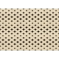 thumbnail image 1 of Ahgly Company Indoor Rectangle Patterned Moccasin Beige Area Rugs, 4' x 6', 1 of 6