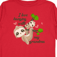 thumbnail image 4 of Inktastic Hanging With My Grandma Boys or Girls Long Sleeve Toddler T-Shirt, 4 of 5