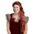 thumbnail image 1 of Women's Red Viking Wig, 1 of 1