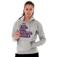 thumbnail image 3 of Life is Dream Killer Sarcastic Gym Hoodie Sweatshirt Women Brisco Brands X, 3 of 6