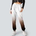 thumbnail image 2 of pxiakgy women pocket trouser sweatpants printed comfy high waisted workout casual joggers pants coffee + xs, 2 of 8