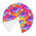 thumbnail image 3 of Kll Magic Mushrooms Christmas Tree Skirt 30",Party Decorations Farmhouse For Christmas Decorations Holiday Party, 3 of 8