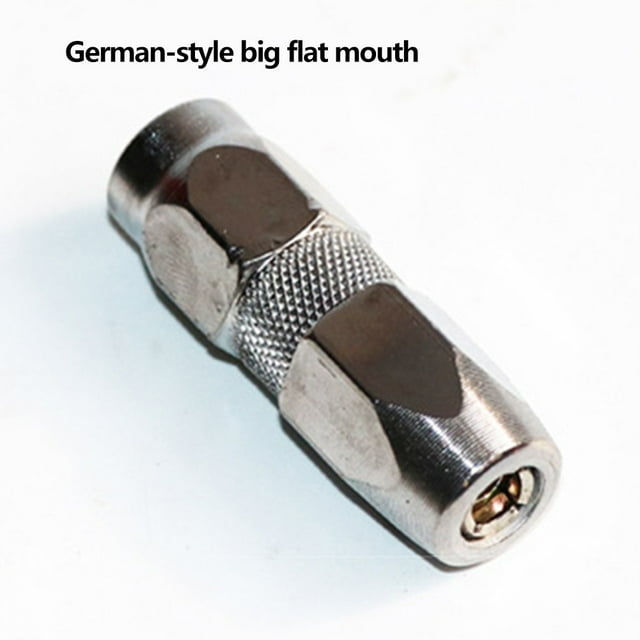 Chendee Grease Flat Nozzle Mouth Heavy Grease Explosion-Proof Grease Nozzle,German Style Big Flat Mouth