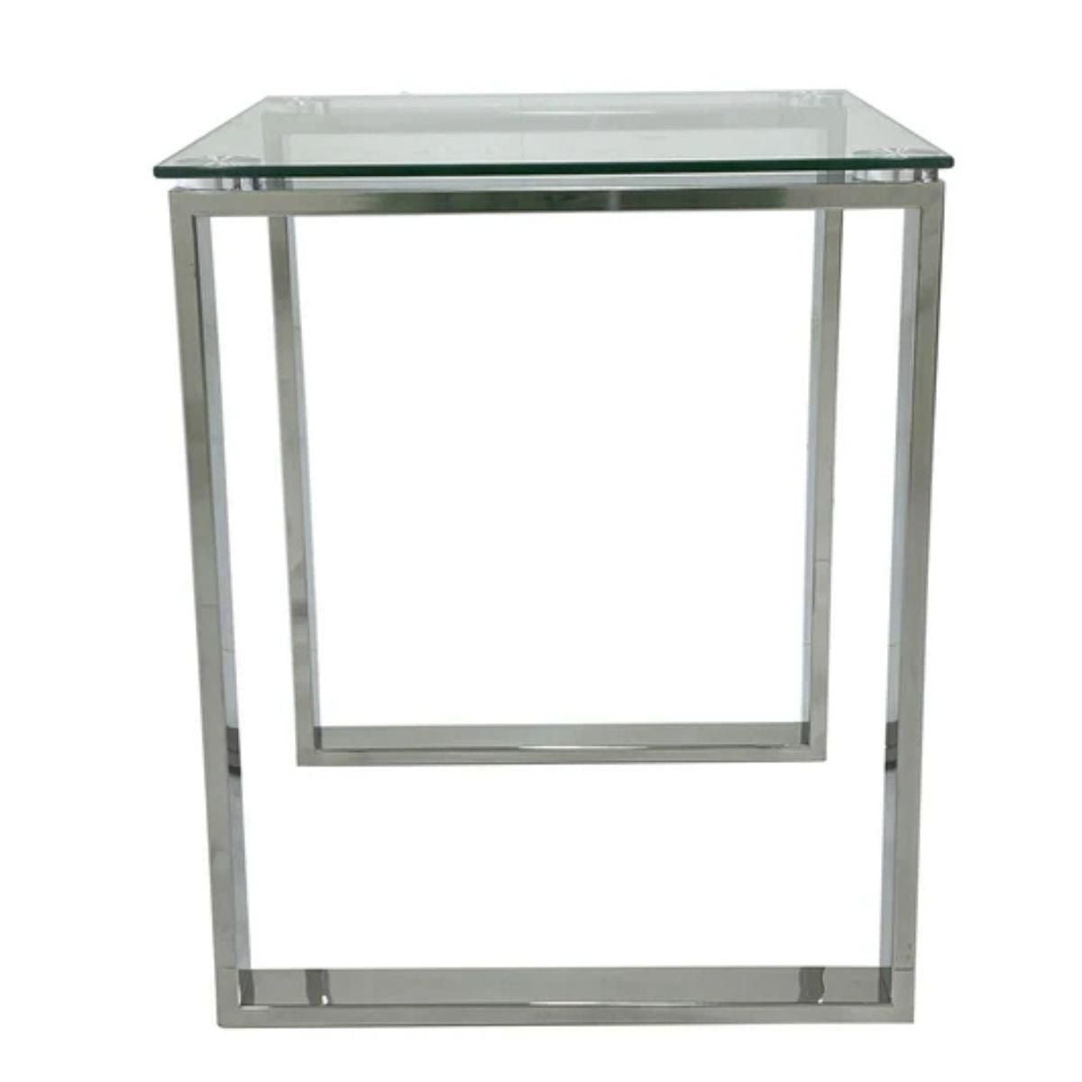 Table d'appoint Gen en argent