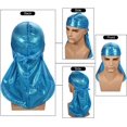thumbnail image 3 of GFDYREE 3 Pcs Pack de Durags Soyeux pour Hommes Vagues, Satin Doo Rag, Récompense 1 Casquette Vague, 3 of 6