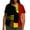 Multicolor, variant on Royisotas Casual Women's Tops Short Sleeve Summer Shirts for Women Color Block Crew Neck Tshirt Women