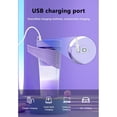 thumbnail image 2 of Portable Juicer Cup Electric Blender USB Charging Multi-functional Fruit Juice Mixer Machine Travel Shakes Purple, 2 of 4