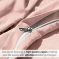 thumbnail image 4 of Southshore Fine Living, Inc. Premium Collection California King Duvet Cover Set, Pastel Pink, 4 of 8