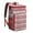 Red and White, variant on Travel Cooler Bag - Red Christmas Deer Pattern Camping Beer Cooler Backpack with Bottle Opener- Waterproof Insulated Picnic Backpacks - Cooler Bag for Beach