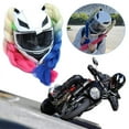 thumbnail image 4 of Clearance Now! 1 Pair Pk Style rcycle Helmet Dreadlos Women Ponytail Braid ycle E4 K6B8, 4 of 8