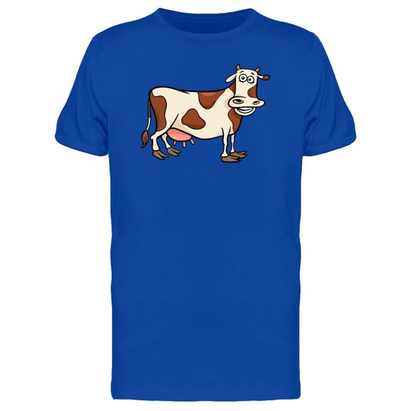 Happy Cow Cool Doodle Tee Men's -Image by Shutterstock