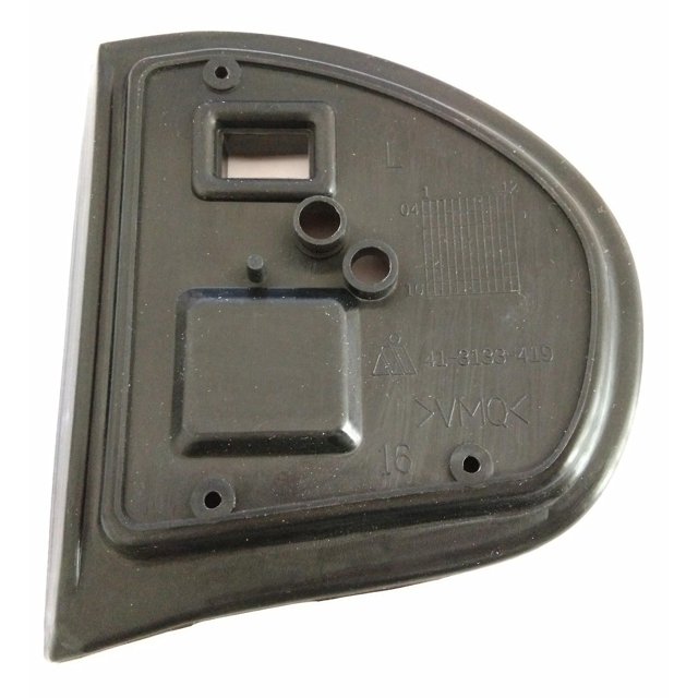 2 piezas de juntas de espejo exterior, sellos de goma izquierdo y derecho para Clase E W211 2002-2009 Clase C W203 2000-