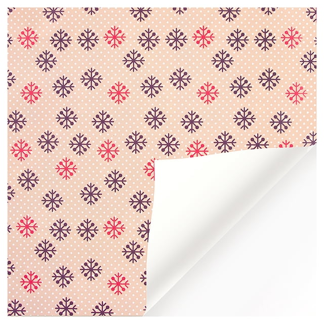 1PCs ( 70cmX50cm, 4.11 Square Feet)Single-sided Christmas Wrapping Paper, Classic Santa Claus And Other Patterns