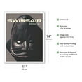 thumbnail image 2 of Africa - African Tribal Mask - Swissair - Vintage Travel Poster by Manfred Bingler c.1964 - Fine Art Matte Paper Print (Unframed) 11x14in, 2 of 4