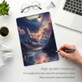 thumbnail image 3 of FORMRS Acrylic Clipboard with Low Profile Clip Standard A4 Letter Size, 12.5" x 9", Ethereal Mountain, 3 of 8