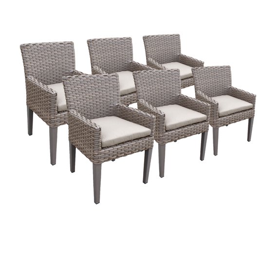 6 Harmony Dining Chairs With Arms