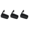 thumbnail image 2 of Black Nylon Hanger Hook Folding Marine Grade Loaded Hat Coat Hook Coat Hook Foldable Mirror Polishe, 2 of 5