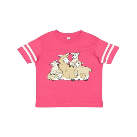 

Inktastic Cute Lamb Family Boys or Girls Toddler T-Shirt