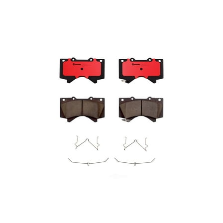 Brembo P83107N Premium NAO Ceramic OE Equivalent Pad