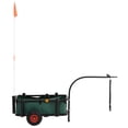 thumbnail image 3 of vidaXL Fishing Trolley with Bag Black Steel, 3 of 5