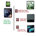 thumbnail image 6 of Compatible Case for Motorola RAZR 2026/ 2025/ 2024, Hard Cover & Belt Clip Case (Black-grey), 6 of 7