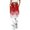 Red, variant on Ladies Casual Christmas Printed High Waist Sports Fitness Pants with Side Pocket for Women Winter Athletic Trousers Women’s Pajama Pants Holiday Prints Loose Lounge Sleepwear Pajama Pant