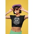 thumbnail image 2 of I'm Not Yelling, I'm Latina | Women's Flowy Crop-Top Tee | Viral Funny Latinos Tees | 4 Colors, 2 of 9