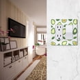 thumbnail image 5 of Yayeee Rocker Switch Wall Plate 3-Gang 6.5"x4.6" Home Decorative Outlet Cover, Avocado, 5 of 6